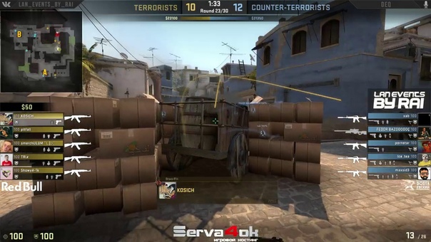 CS: GO LAN MIX CUP, 4 Group stage Showy mix vs Xab