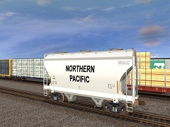 NP 2-Bay Cyl Cvd Hopper #14574 DES