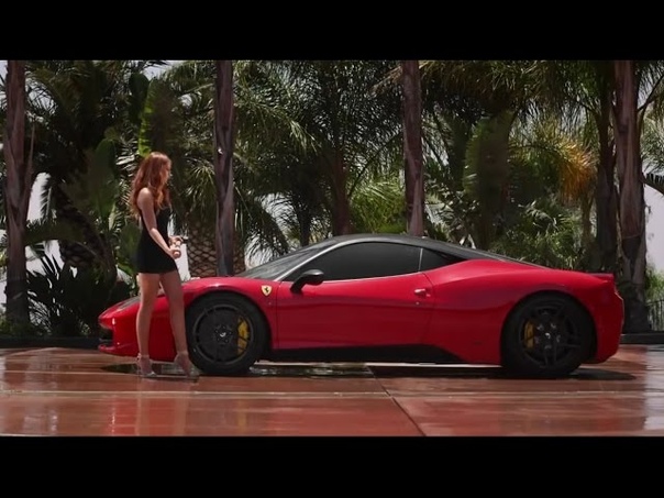 Измена мужа Фотомодель разбивает автомобиль Ferrari