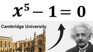 Can you solve this Cambridge Entrance Exam Question
