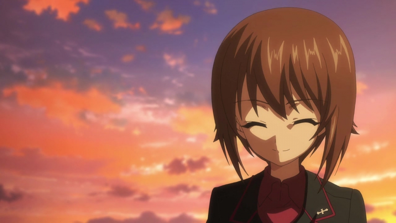 NC ED Girls und Panzer Gekijouban, Girls und Panzer der Film, Девушки и танки (creditless без