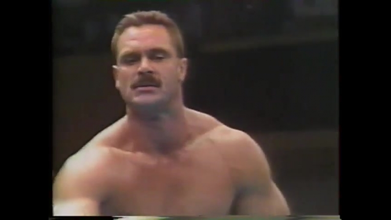 Rick Rude, Steve Williams, Terry Gordy vs. Akira Taue, Jumbo Tsuruta, Mighty Inoue