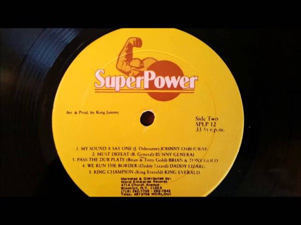 Brian and Tony Gold Pass The Dubplate Super Power