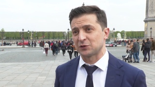 Зеленський розповів про зустріч з Макроном