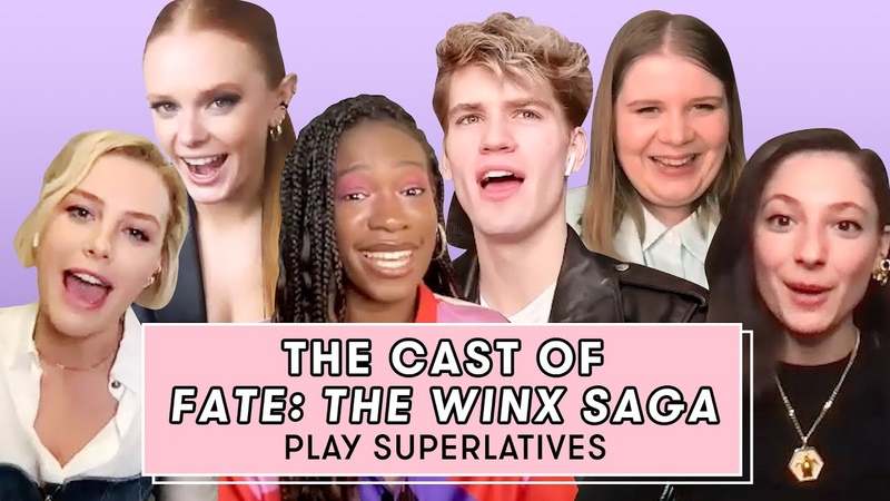 The Cast of Fate: The Winx Saga Talk Blooms Eyebrows And Flirting, Superlatives,