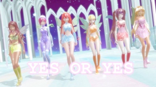 MMD WINX - YES OR YES (TWICE)