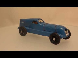 Renault Nervasport Type ZC2 Record du monde-1934 год. 2