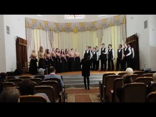 Камерный хор Cantares - Eljan Rock (traditional spiritual arr. by Jester Hairston)
