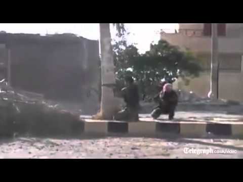 Syrian rebels launch attack on tank position in