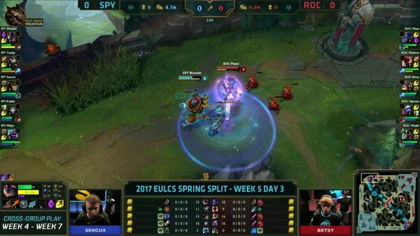 ROC vs. SPY ( LCS EU 2017 W5)