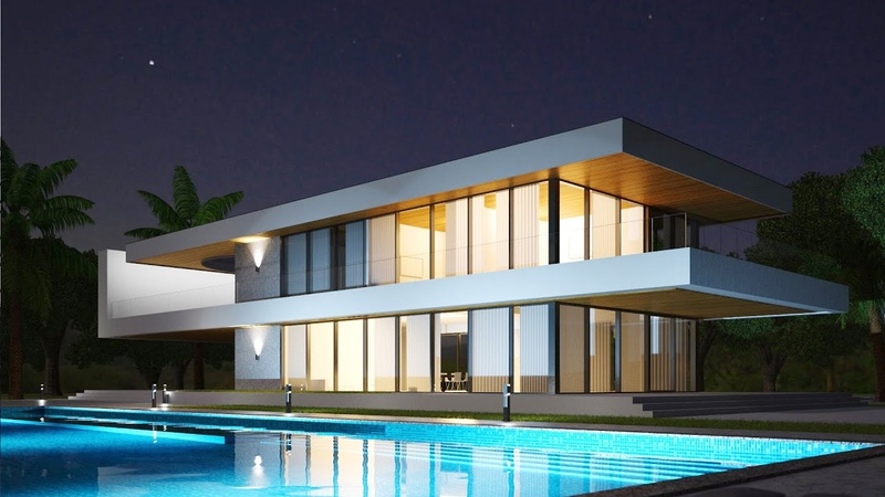 V Ray 3. 7 for Cinema 4 D How to light an exterior night