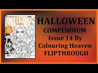 Halloween Compendium Issue 14 By Colouring Heaven FLIPTHROUGH