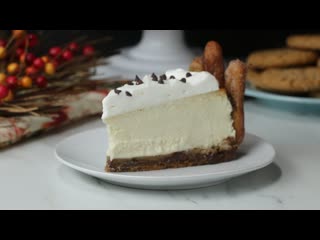 Chocolate Chip Churro Cookie Cake Creation  Tasty