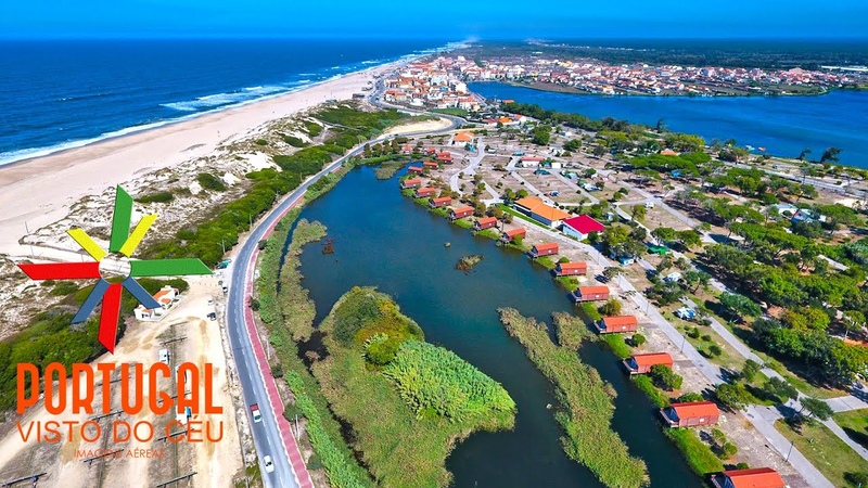 Mira Beach and Barrinha lagoon Praia de Mira e Barrinha 4 K Ultra