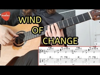 WIND OF CHANGE / Fingerstyle Classical Guitar Cover