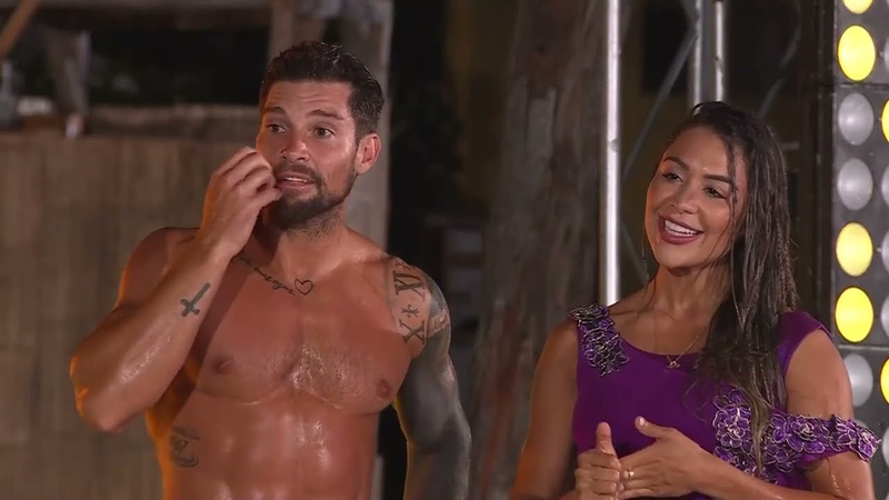 Competencia de baile con agua: Ganadores Fabio y Dani Castro , Tierra Brava, Canal