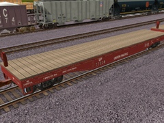 UP Flatcar 53 ft
