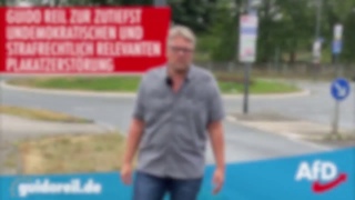Ich setze eine Belohnung von  Euro aus. Guido Reil, AfD