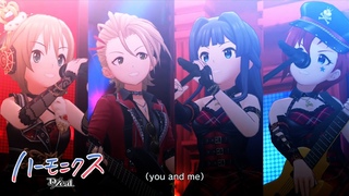 「デレステ」ハーモニクス (Game 応援なし ver.) 木村夏樹、多田李衣菜、ジュリ&
