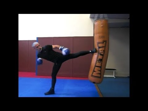 savate boxe française, technique de pied, chassé