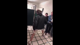 Kid Dancing in Bathroom to Terraria Music