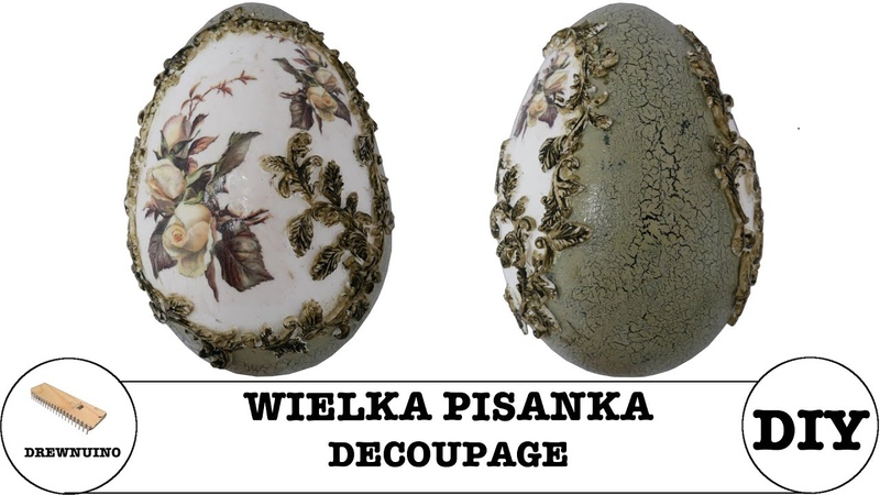 062, DIY, wielkanocne: wielka pisanka ,