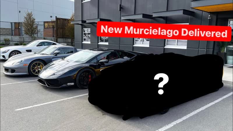 NEW MURCIELAGO LP640 TO REPLACE MY CRASHED