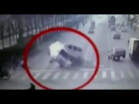 Cars caught by powerful invisible