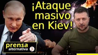 Rusia lanza el mayor ataque contra Kiev hasta ahora, una probada de lo que viene