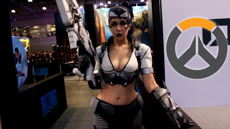 Overwatch Widowmaker Cosplay by Arienai Ten at Comic Con Russia