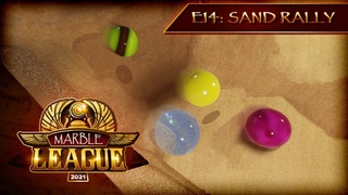 Marble Race: Marble League 2021 - E14 Sand Rally