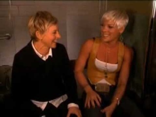 Pink & Ellen singing So What (Ellen’s Bathroom concert series)