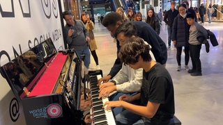 Epic Rush E Piano Trio in public!