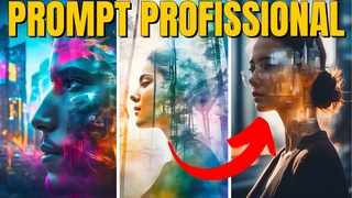 como criar  dupla exposio nas imagens geradas por inteligncia artificial no playground ai
