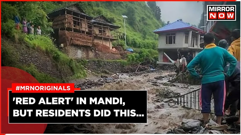 Himachal Pradesh Flood News, Flash Floods In Mandi, Residents Refuse To Leave Homes, English