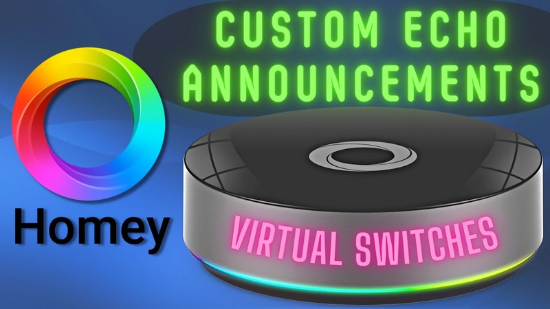 Custom Echo Announcements Made Simple with Homeys Alexa