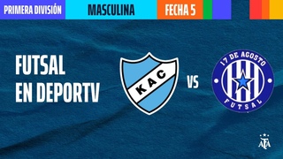 Kimberley VS 17 de Agosto | EN VIVO | Fecha 5 | Primera Divisin 2023 | #FUTSALenDEPORTV