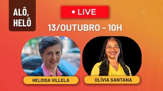 Al, Hel - Live com Olvia Santana e Heloisa Villela - 13/outubro s 10h