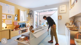 NEVER TOO SMALL Furniture Designers Small Barcelona Apartment - 44sqm/484sqf
