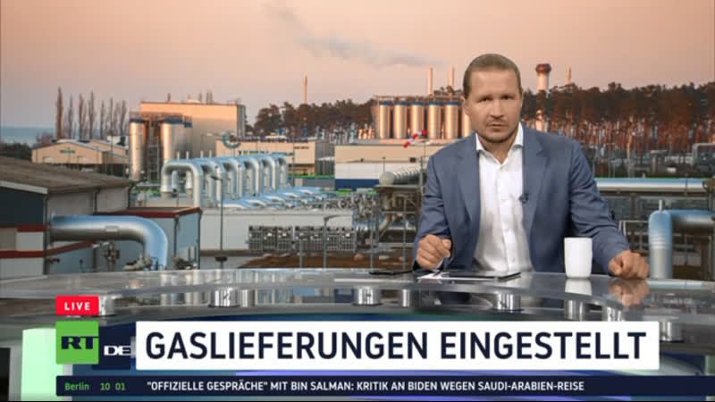 Gaslieferungen wegen Wartungsarbeiten eingestellt Berlin befürchtet dauerhaften