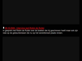 Argusoog Radio Classic - Robin de Ruiter - 09-10-2008.